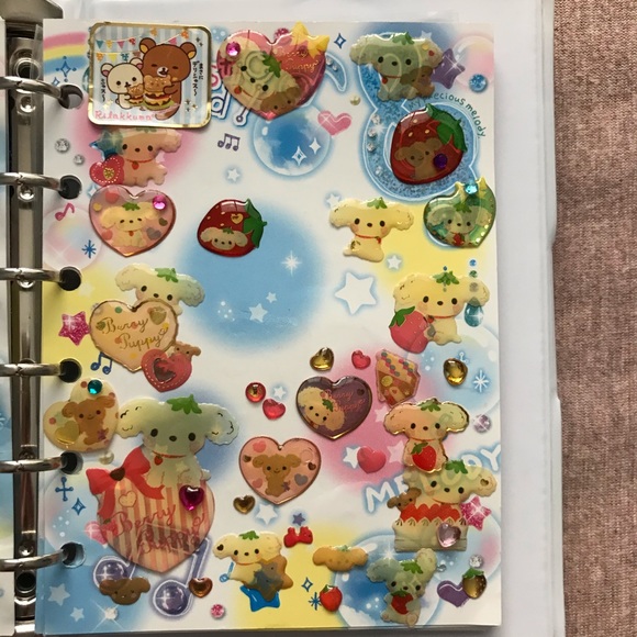 Sticker Book with Rilakkuma Stickers - Picture 6 of 8